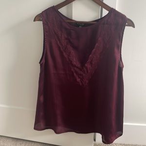 Massimo duti mulberry silk top size L.